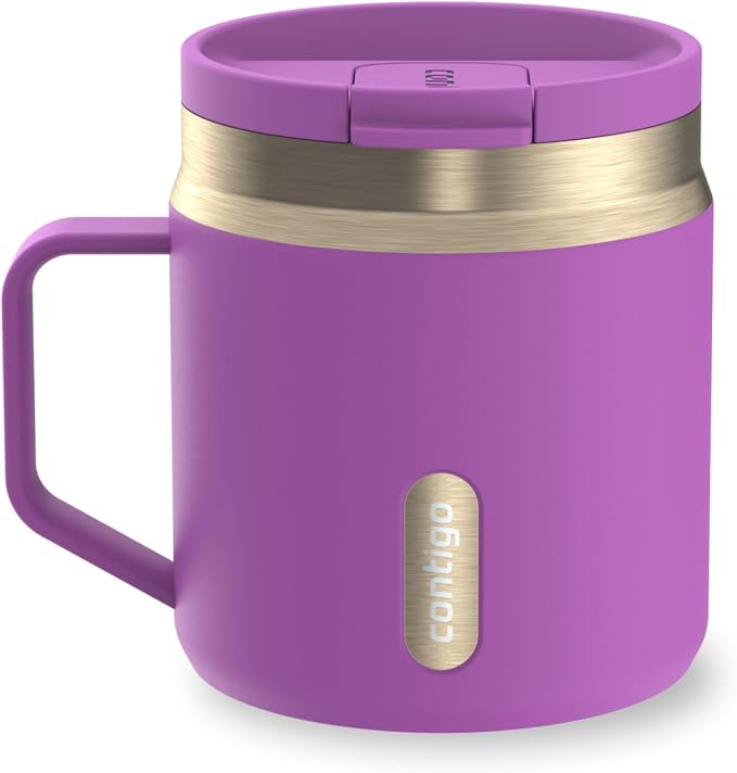 Contigo SnapSeal 14 oz Stainless Steel Vacuum-Insulated Water Bottle by Unknown