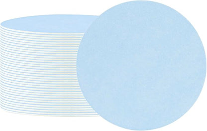 Restaurantware Paper Coasters 1000 Pack of 3.5 Inch Disposable Beverage Coasters Absorbent for Hot and Cold Drinks Blue Coffee Cup Essentials for Table Decor, Kitchen, Home Patio or Living Room