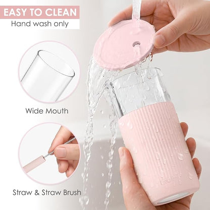 SANDJEST Glass Water Bottle - Image 3