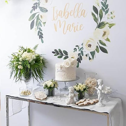 White Table Runners 2 Packs 13x108 Inch Burlap Linen Boho Table Runner | Rustic - Image 6