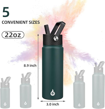 BJPKPK 22oz Insulated Water Bottle - Image 4