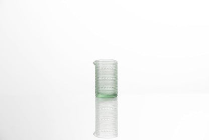 Fortessa Jupiter Hobnail Glass, 25 Ounce Mixing Hobnail Glass, Sage Green - Image 3