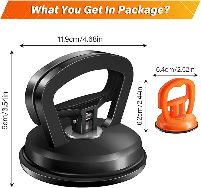 Dent Puller, 3 Pack Car Dent Puller Car Dent Removal Kit Suction Cup Dent - Image 6