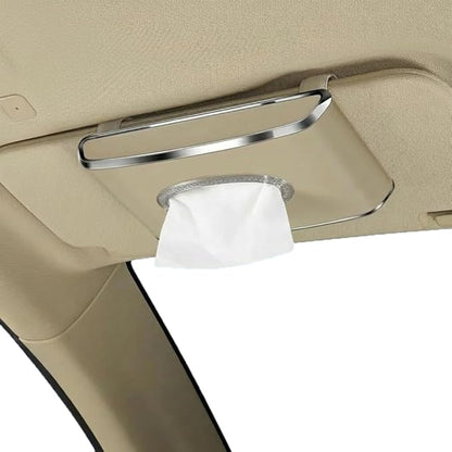 Faux Leather Car Tissue Box for Car Interior, Armrest & Back Seat Napkin by Oktree