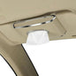 Faux Leather Car Tissue Box for Car Interior, Armrest & Back Seat Napkin by Oktree