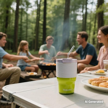 Glass Cups with Lids and Straws, 16oz/480ml Reusable Iced Coffee Glasses & - Image 6