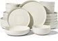Stoneware Dinnerware Sets with Pasta Bowls, Service by FamiwarePremium