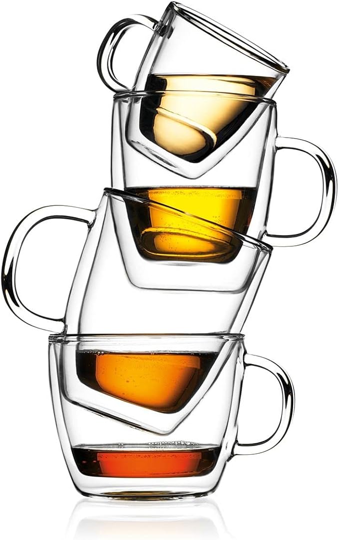 Bodum 10oz Bistro Double Wall Insulated Mug, High-Heat Borosilicate Glass - Image 4