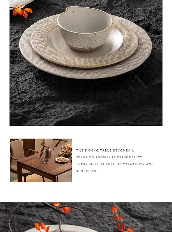Dinnerware sets plates and bowls sets modern plates, Ceramic Dinnerware Sets - Image 7