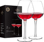 Plastic Wine Glasses Set of 2(15oz) |Unbreakable Wine Glasses with Stem|100% Tritan & BPA Free |Dishwasher Safe| Awesome For Pool, Beach, Travel, Pool, Camping, Beach, Picnic, Everyday Use.