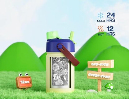 12 oz Kids Insulated Water Bottle - Image 3