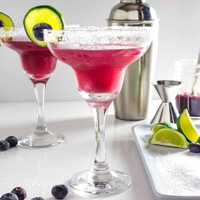 Bella Vino Set of 6 Margarita Glasses Martini Glasses, Tall Cosmopolitan - Image 3