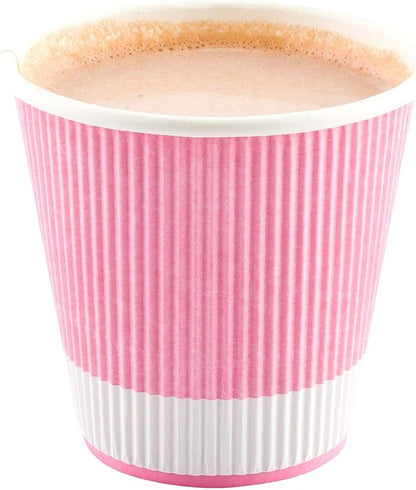 Restaurantware 8 Ounce Double Wall Disposable Coffee Cups, 500 Insulated Light - Image 6