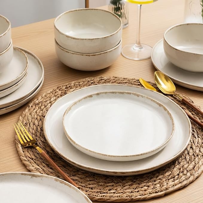 AmorArc Stoneware Dinnerware Sets - Image 5