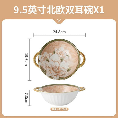 Japanese-style personalized household ceramic tableware, restaurant matching - Image 2