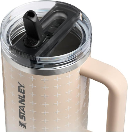 STANLEY Quencher ProTour Flipstraw Tumbler, 40 oz, Champagne Plus | Built-In - Image 2