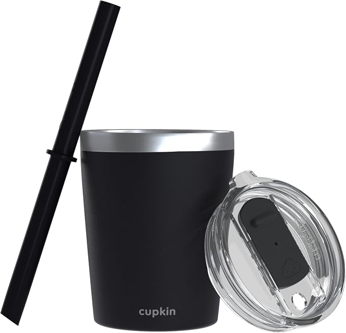 CUPKIN Stackable Stainless Steel Kids Cup Smoothie Tumbler, Powder Coated by CUPKIN