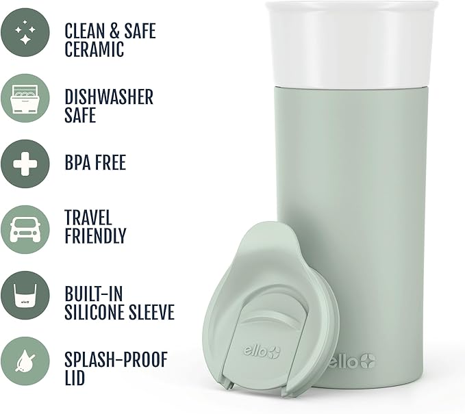 Ello Ogden 16oz Ceramic Travel Mug - Image 3