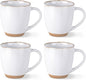 AmorArc 12oz Ceramic Coffee Mugs set of 4, Stylish Coffee Mugs by AmorArc
