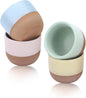 Double Espresso Cups Set of 4, 4 OZ/120 ML Handleless Espresso Mugs, Glazed by Unknown