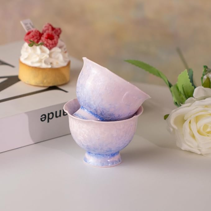 KAMMAK Ceramic Tea & Coffee Cups Set of 2 - Image 4