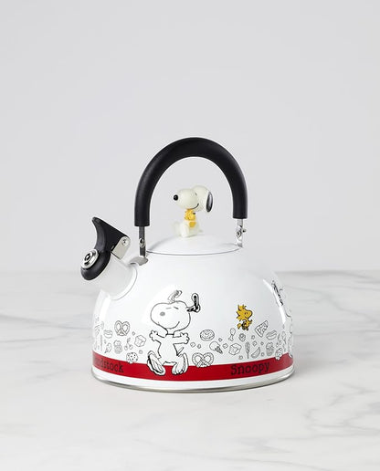 Lenox Chef Snoopy Enamelware Tea Kettle, 84.5oz | Dishwasher safe | Peanuts - Image 3