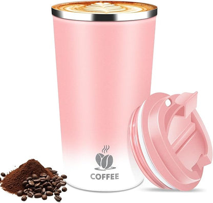17oz Insulated Travel Coffee Mug by Hwawhin
