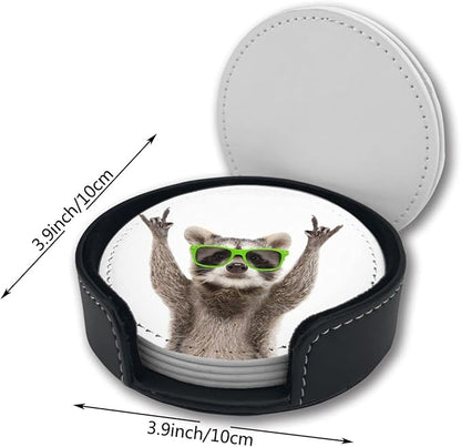 Novelty Raccoon Coasters for Drinks - Image 5