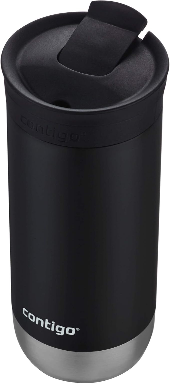 Contigo HuronTravel Mug Screw Cap Stainless Steel Drinking Cup - Image 4