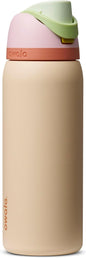 Owala FreeSip Stainless Steel Water Bottle 32 oz Pink/Tan by Unknown
