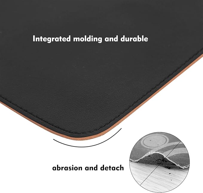 Double-Sided PU Leather & Cork Mouse Pad - Image 5