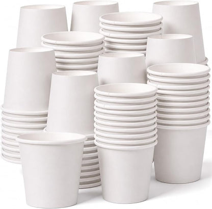 200 Pcs Mini Coffee Cups Brown Culture Cup 2oz Disposable Bathroom Cups Paper by Unknown