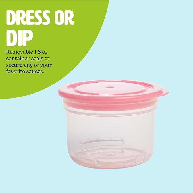 Tasty Travel Snack Cups with Spoons, On-The-Go Snacking, Divided Compartments - Image 6