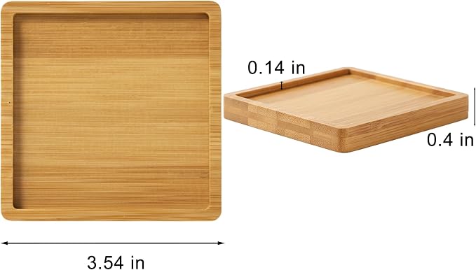 Bamboo Coasters for Crafts, DIY resin projects, classroom crafts, workshops and - Image 2