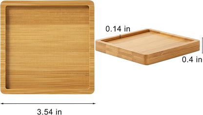 Bamboo Coasters for Crafts, DIY resin projects, classroom crafts and handmade - Image 2
