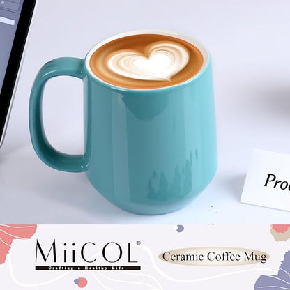 Miicol Ceramic Coffee Mug, 16 oz Large Coffee Cup, Tea Mug - Image 2