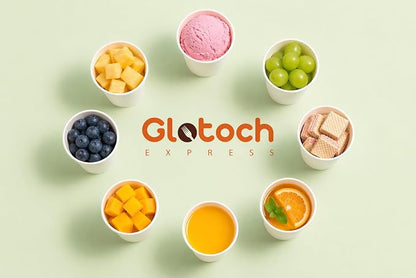 Glotoch Express Paper Cups 12 oz 300 Pack Leak-Proof Disposable Coffee Cups | - Image 5