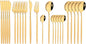 JASHII Flatware Set 24 Piece, Stainless Steel Silverware Set, Macaron Small by JASHII