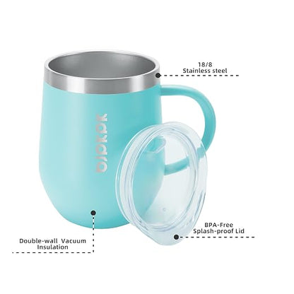 BJPKPK 2PCS Insulated Coffee Mug - Image 2