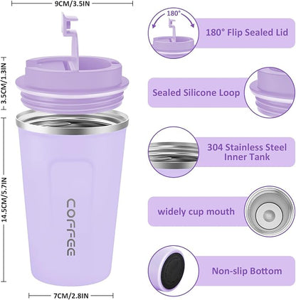 CS COSDDI 12 oz Stainless Steel Vacuum Insulated Tumbler - Image 3