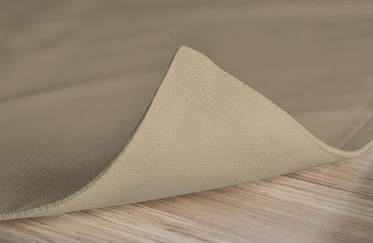 Calicot Placemats Set of 6 100% Cotton Washable Cloth Place Mats, Reusable Table Mats for Spring/Summer & Thanksgiving Christmas Decorations Kitchen Dining Party Wedding (Desert Beige, 13" x 19")