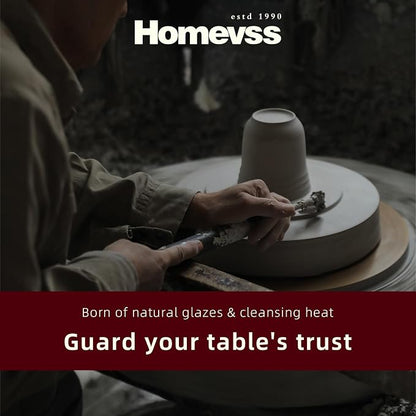 HomeVss 20-Piece Dinnerware Set - Image 6