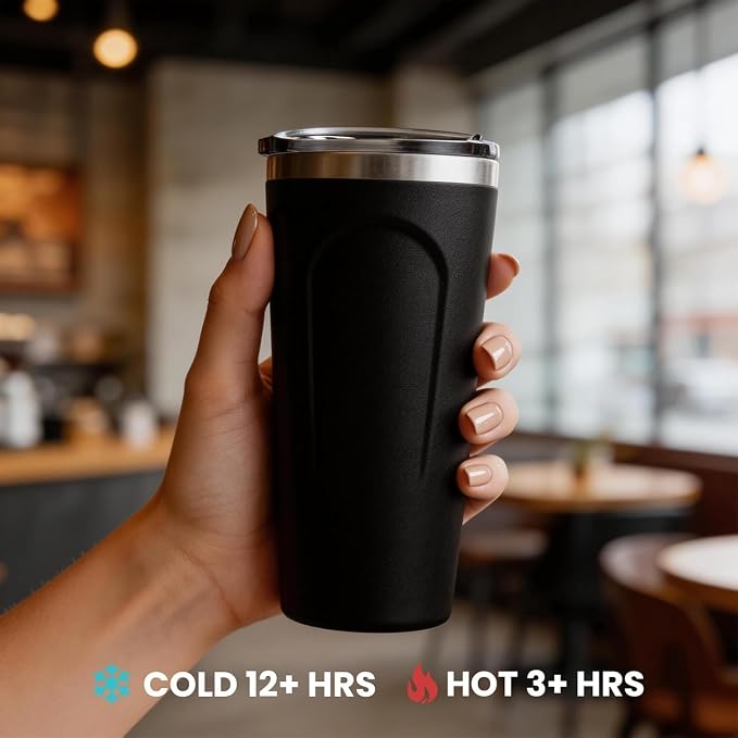 32 oz Insulated Stainless Steel Coffee Tumbler - Image 6
