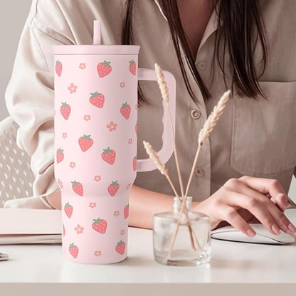 SANDJEST Strawberry Tumbler - Image 8