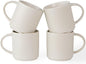 famiware Coffee Mug Set for 4, Star 12 oz Catering Mugs Cup Set by Famiware