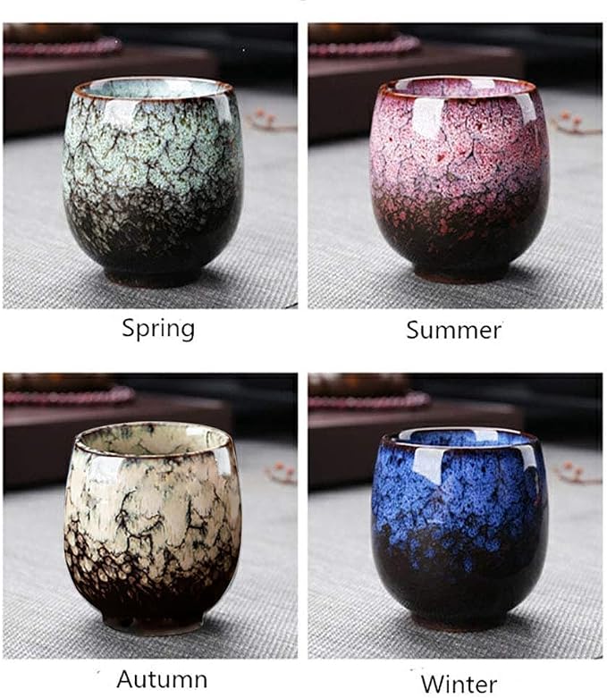 Jianzhan Ceramic Teacup, Kung Fu Tea Set, Coffee cup，Yerba Mate Set Ceramic - Image 5