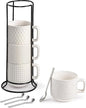 Stackable Coffee Mug Set of 4 by SPIPER