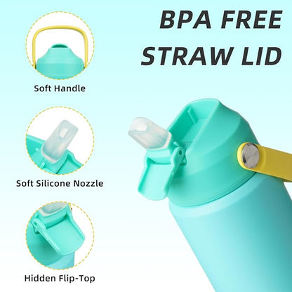 BJPKPK 18oz Insulated Water Bottle, Stainless Steel Bottle - Image 2