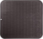 Silicone Dish Drying Mat for Multiple Usage,Easy clean,Eco-friendly,Heat-resistant Silicone Mat for Kitchen Counter or Sink,Refrigerator or Drawer Liner Coffee XL 18 inches x 16 inches