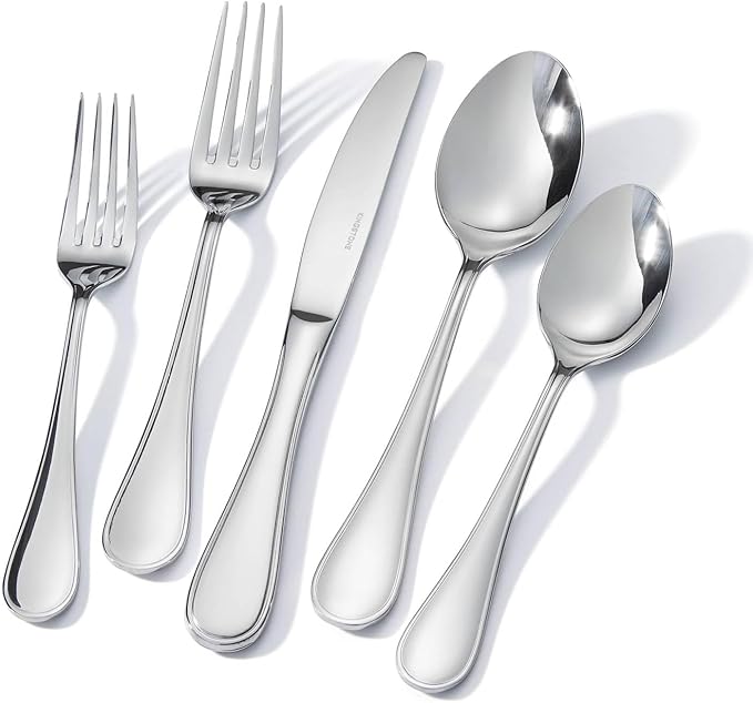 18/10 Stainless Steel Silverware Set - Image 6